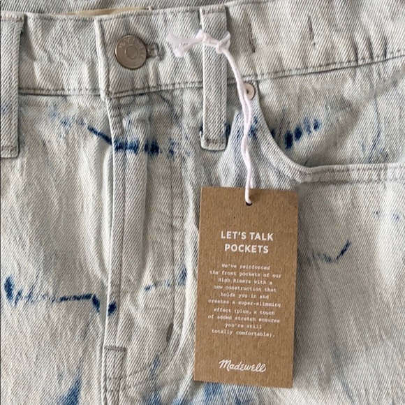 💖HP 8/21💖 Madewell The Perfect Jean Tie-Dye - Picture 4 of 8
